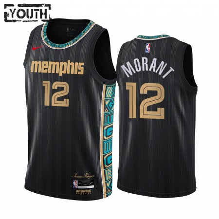 Maillot Basket Memphis Grizzlies Ja Morant 12 2020-21 City Edition Swingman - Enfant